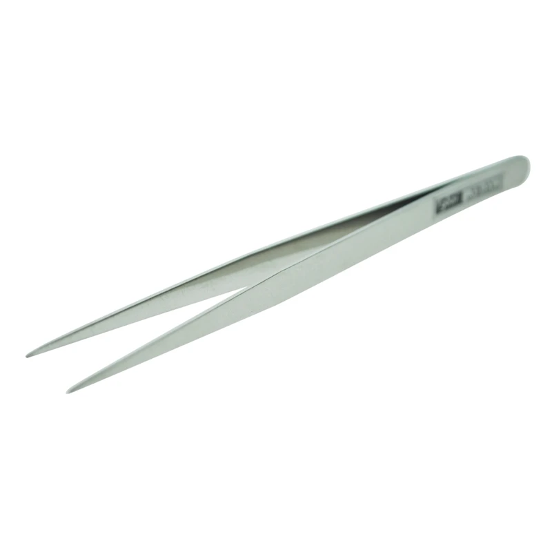

5.1" Long Silver Tone Stainless Steel Extra Fine Pointed Tweezers