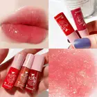 10 цветов Mini Liquid Увлажняющий блеск для губ Crystal Jelly Lip glazed водостойкая антипригарная стойкая бархатная матовая помада TSLM2