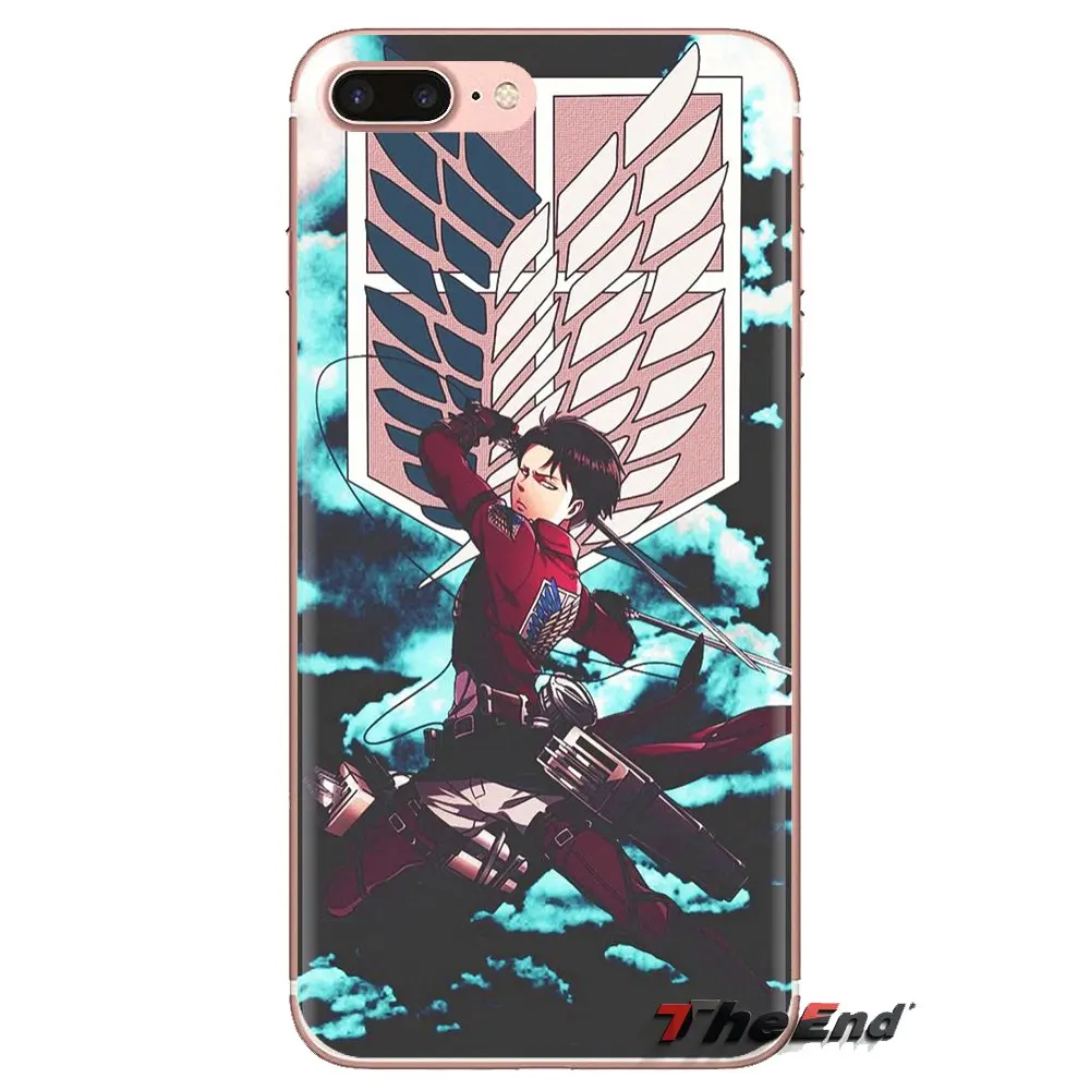 Для Xiao mi 4 5 5s 6 A1 A2 5X6X8 9 Lite SE Pro Max Mix 2 3 2S чехлы для телефонов Levi Ackerman Attack on Titan AMV |