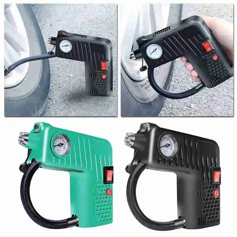 

Automotive supplies multifunctional car inflatable handheld compressor air inflator 12V electric safety pump pump pump air E6J0