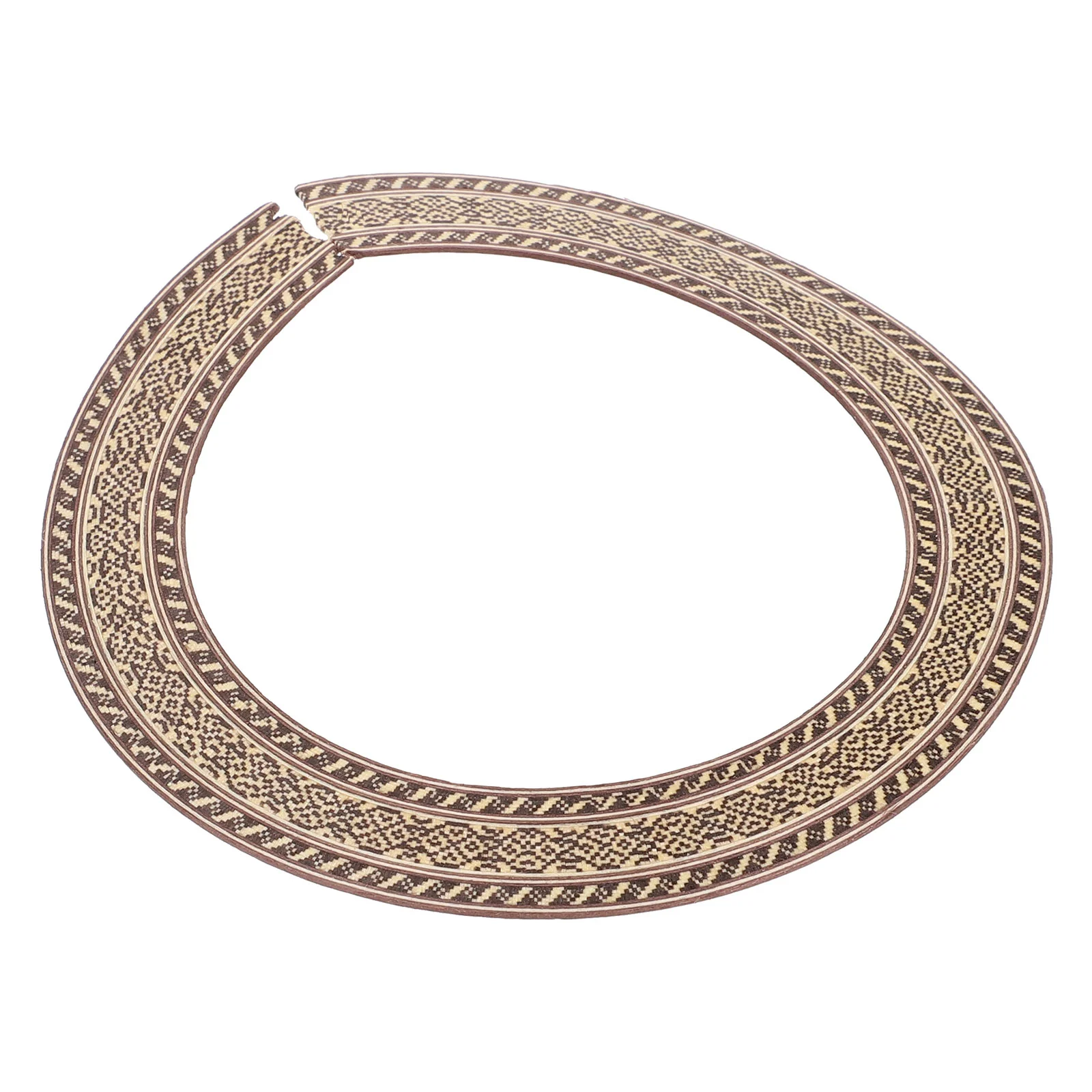 

Wooden Guitar Parts Accessories Veneer Guitar Sound Hole Rosette