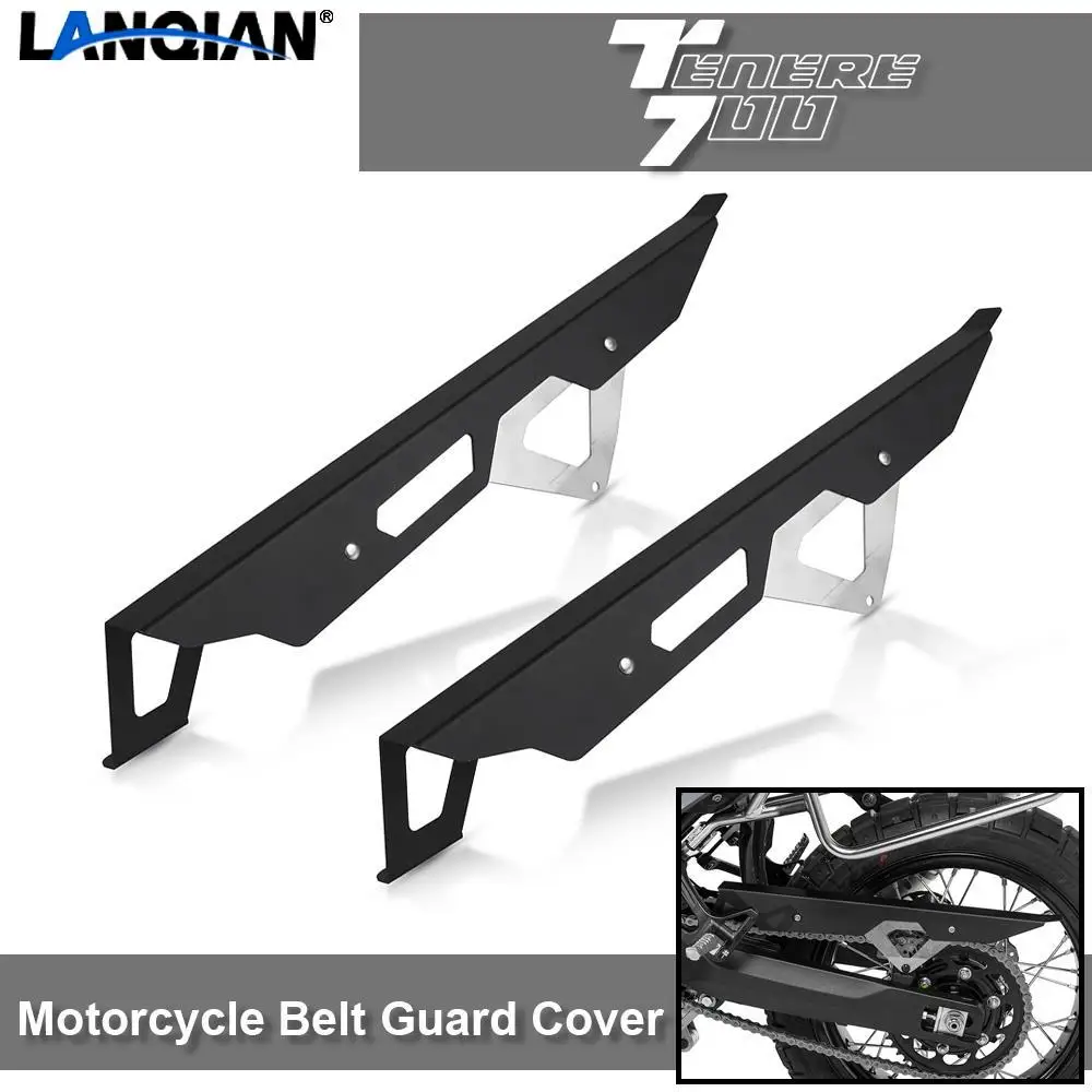 

For Yamaha Tenere 700 Tenere700 T7 Rally XTZ 690 T700 XTZ700 2019 2020 2021 Motorcycle Chain Belt Guard Cover Protector Parts