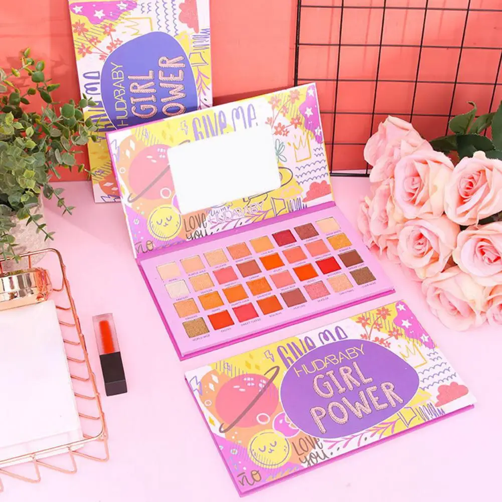 32 Цвета Тени для век пластина матовые мерцающие нежные многоцветные