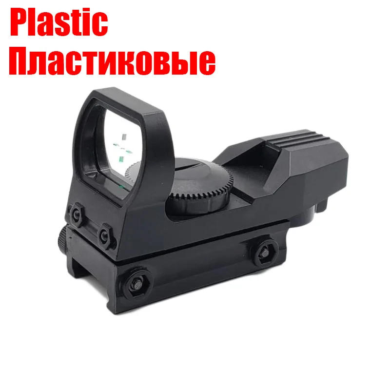 Охотничий прицел коллиматорный тактический с сеткой и 4 точками 20 мм | Спорт