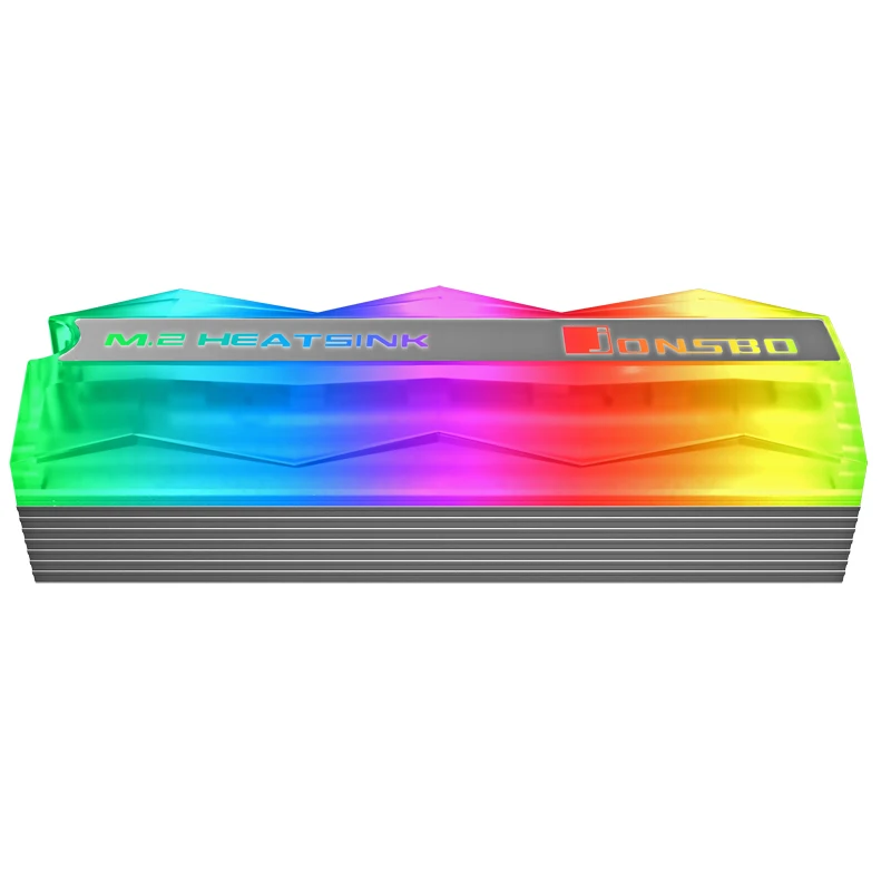 Радиатор JONSBO M.2 SSD твердотельный накопитель радиатор цветной 5 В 3 контакта A RGB MOBO