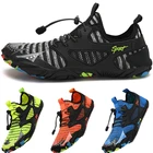 Летние босоножки для воды, новые красные пляжные туфли для женщин, обувь для восхождения для мужчин, кроссовки для улицы, плавания, тренажерного зала, рыбалки