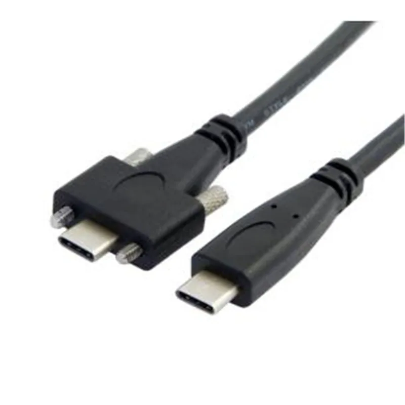 

Двойной винтовой фиксатор USB 3,1 типа C для фотокабеля 10 Гбит/с для передачи данных типа 1,2 м