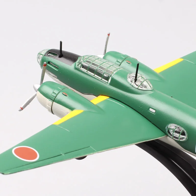 1:144 масштаб атласа Mitsubishi G4M Бетти военный японский самолет военно-морской самолет металлический боец литье под давлением модель игрушки коллектор