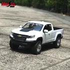Модель автомобиля пикапа Maisto 1:24 2017 Chevrolet Колорадо, имитация украшения автомобиля, коллекционная Подарочная игрушка