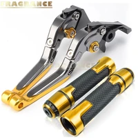 for triumph speed four 2005 2006 motorcycle accessories brake handle adjustable brake clutch levers handbar end grips