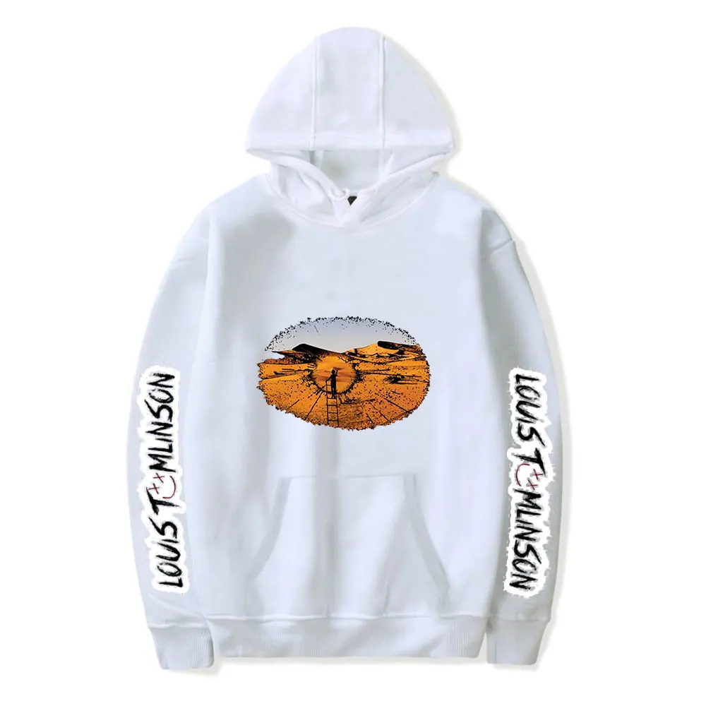 

Trend Louis Tomlinson Miss You Smiley Face 369 Merch Drop Autumn Winter Holiday Men/Women Fleece Hooded Streetwear Kawaii Kids