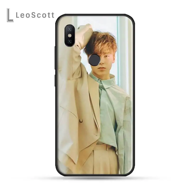 

Vernon KPOP Idol Anti-fall luxury Phone Case shell For Xiaomi Redmi note 7 8 9 t k30 max3 9 s 10 pro lite