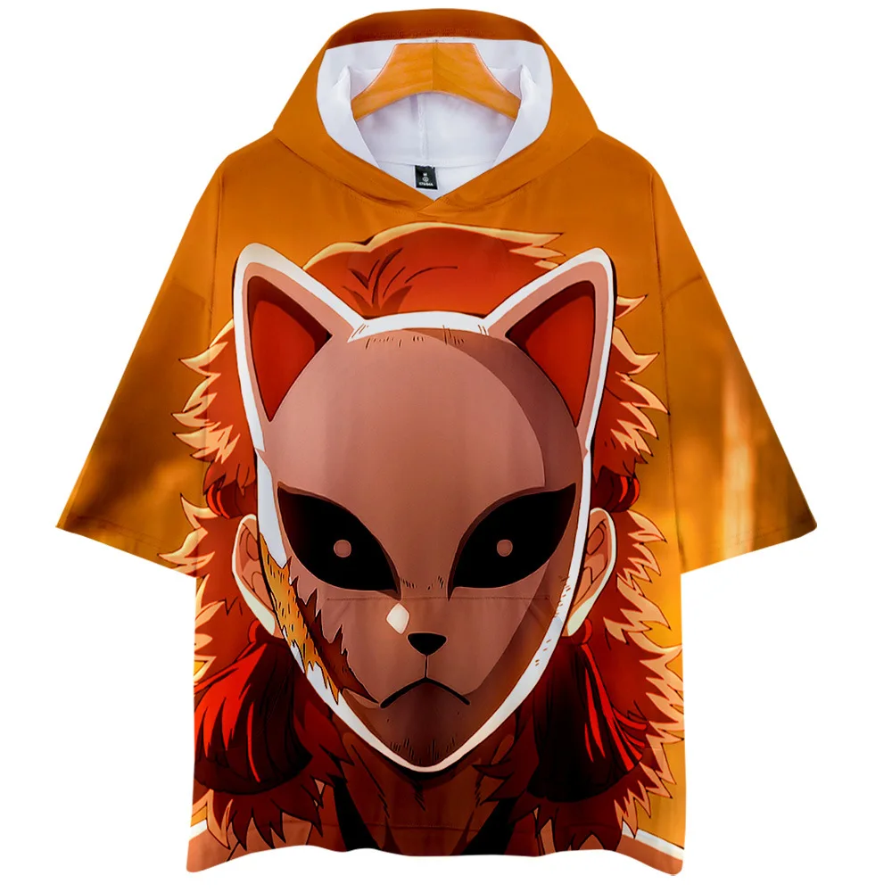 Модная футболка для мужчин и женщин повседневные кофты с 3D принтом из аниме