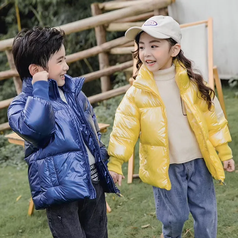 Брендовая Новая модная детская зимняя куртка детский зимний комбинезон осенне