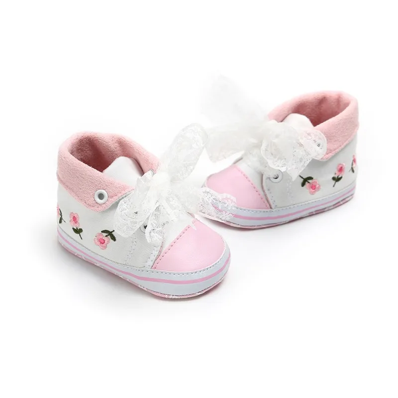 

Newborn Infant Toddler First Walkers Baby Shoes Crib Bebe Soft Soled Printed Shoes