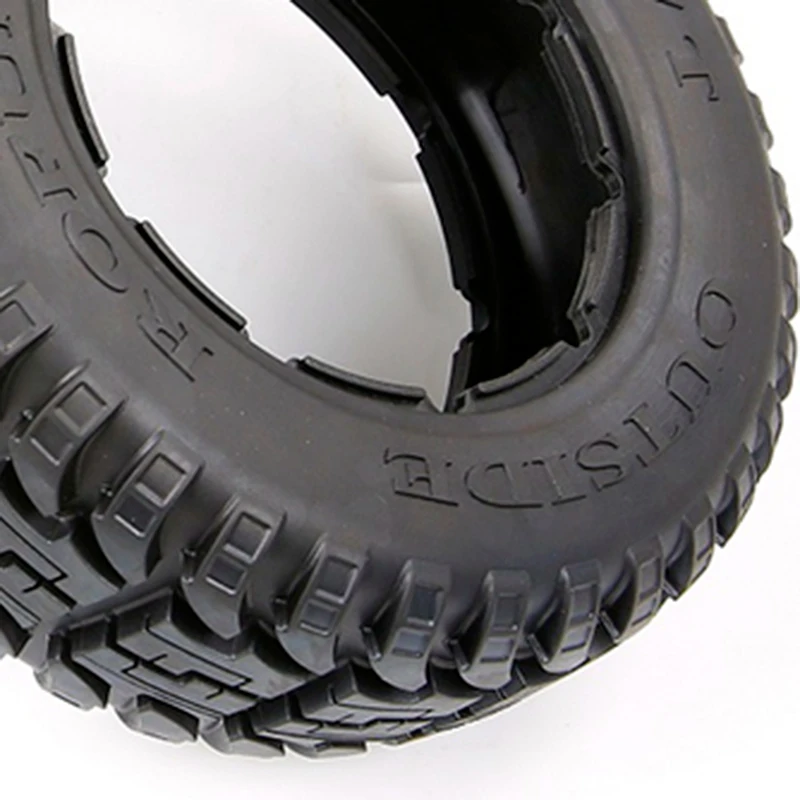 

ROFUN Front and Rear Tyres Skin Set for 1/5 HPI Baja 5T 5SC Rc Car Toys Parts