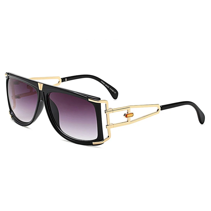 Очки солнцезащитные женские квадратные в большой оправе с защитой UV400|square women