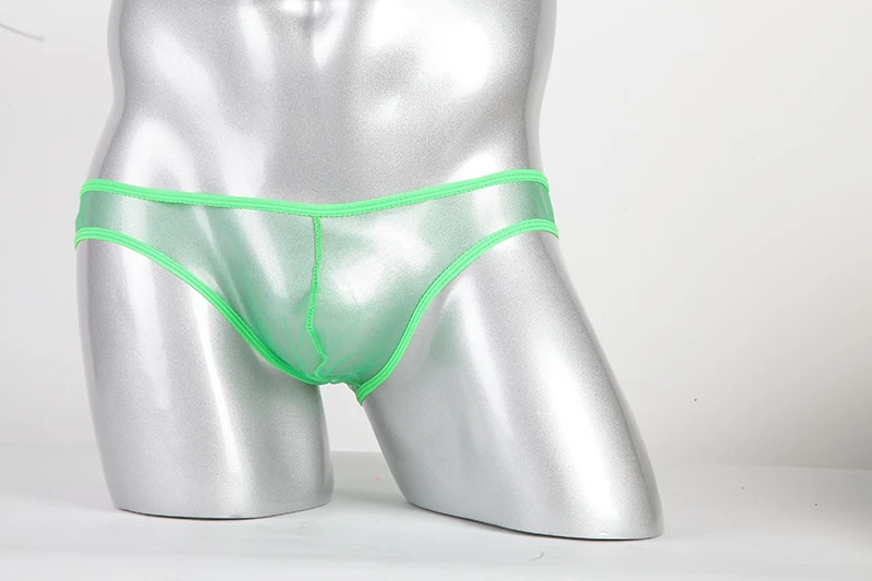 Нижнее белье мужское ультратонкое прозрачные удобные трусы брифы с низкой