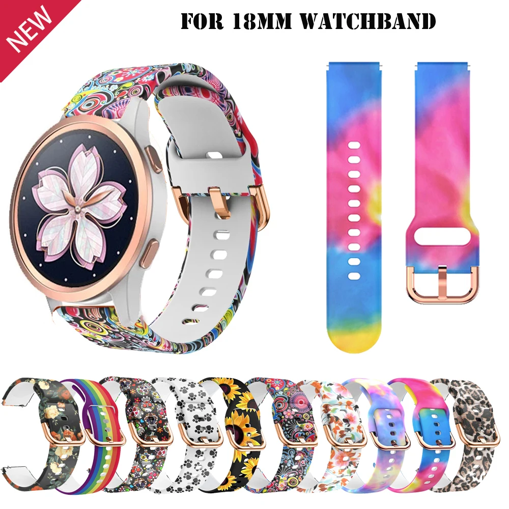 

Ремешок силиконовый спортивный для Garmin Move 3S, сменный Браслет Для Huawei B5, 18 мм