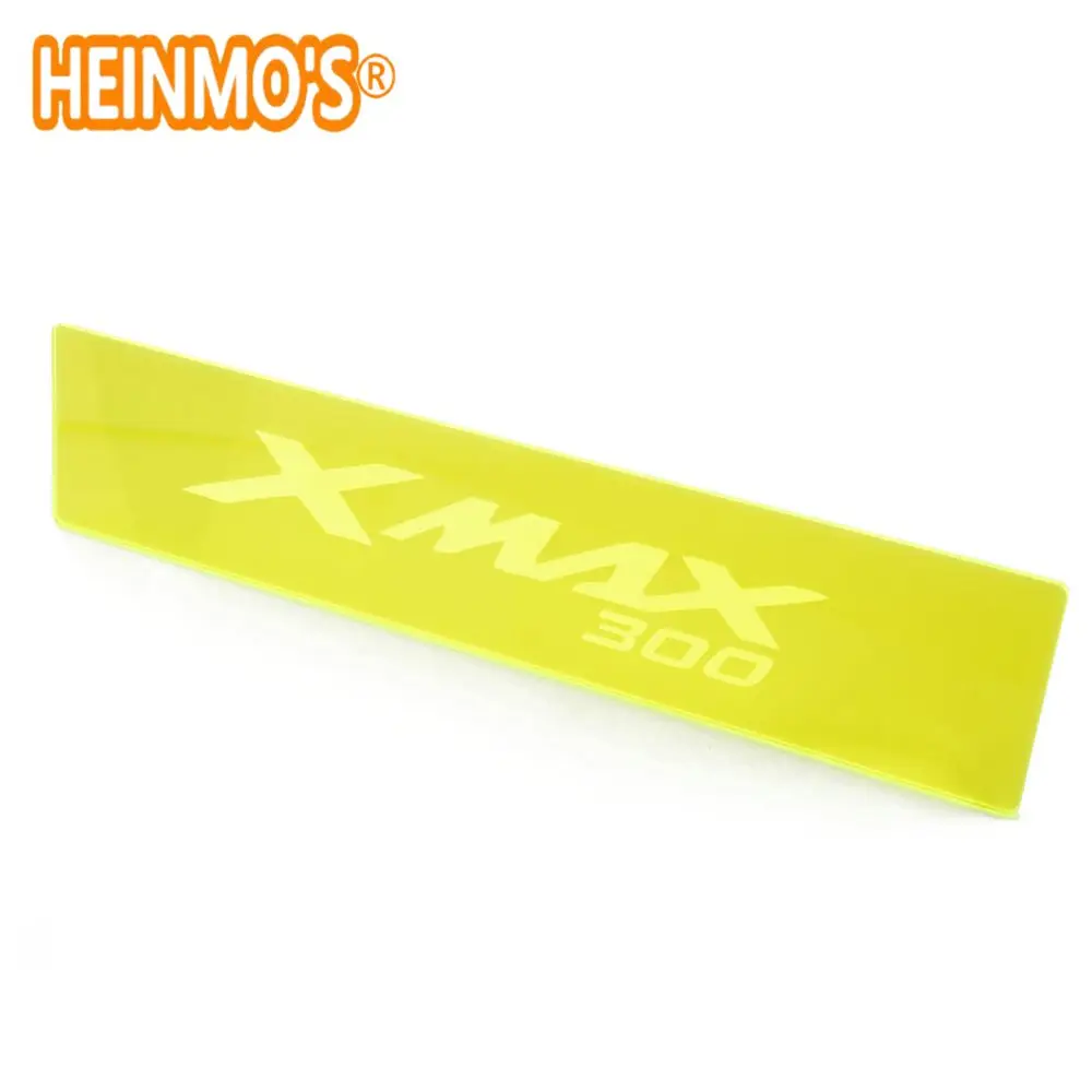 Fluorescent-yellow Xmax 300 отсек багажного отсека изолирующая пластина для yamaha x max акриловые аксессуары xmax 300 для мотоцикла yamaha - Цвет: Fluorescent-yellow