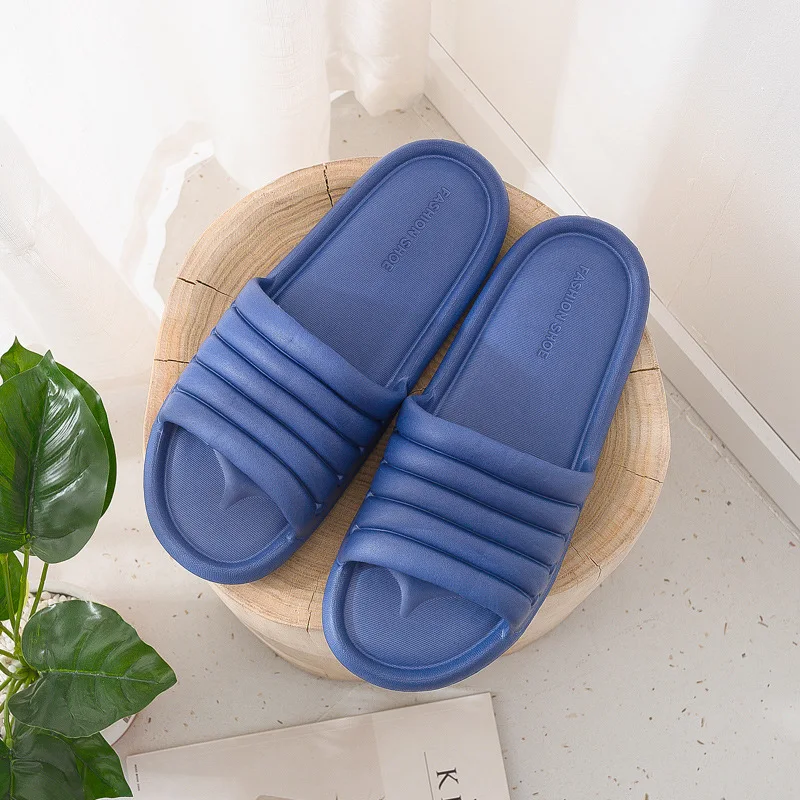 

Unisex Slippers Women Men Shoes Summer Bathroom Slipper Lovers Indoor Sandals Fashion Home Slippers Non-slip Floor Flip Flops