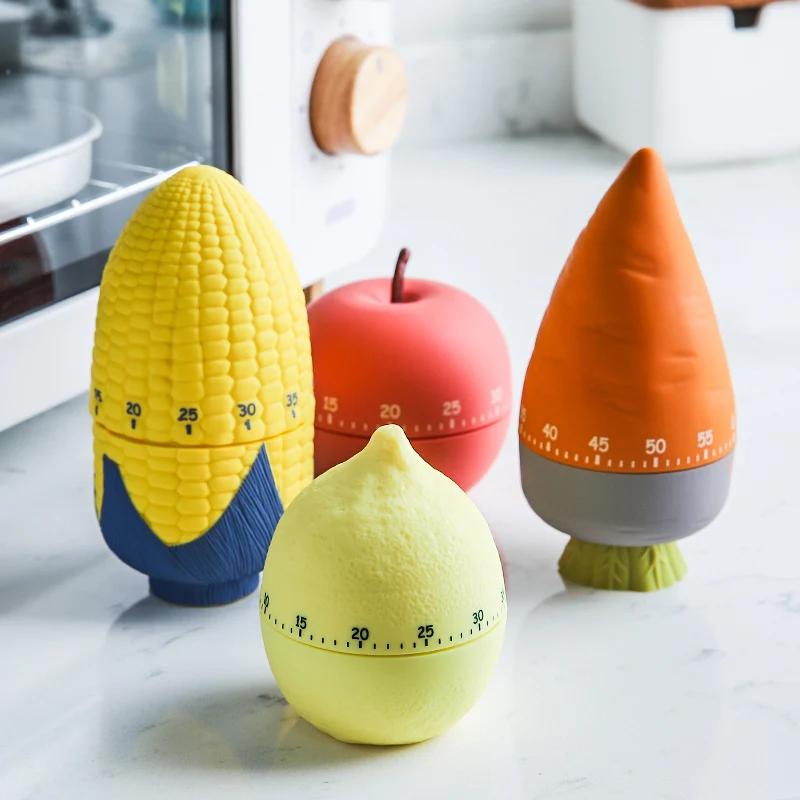 

Vegetable Design Timer Kitchen Clock Accurate Countdown Timer Cute Fruit