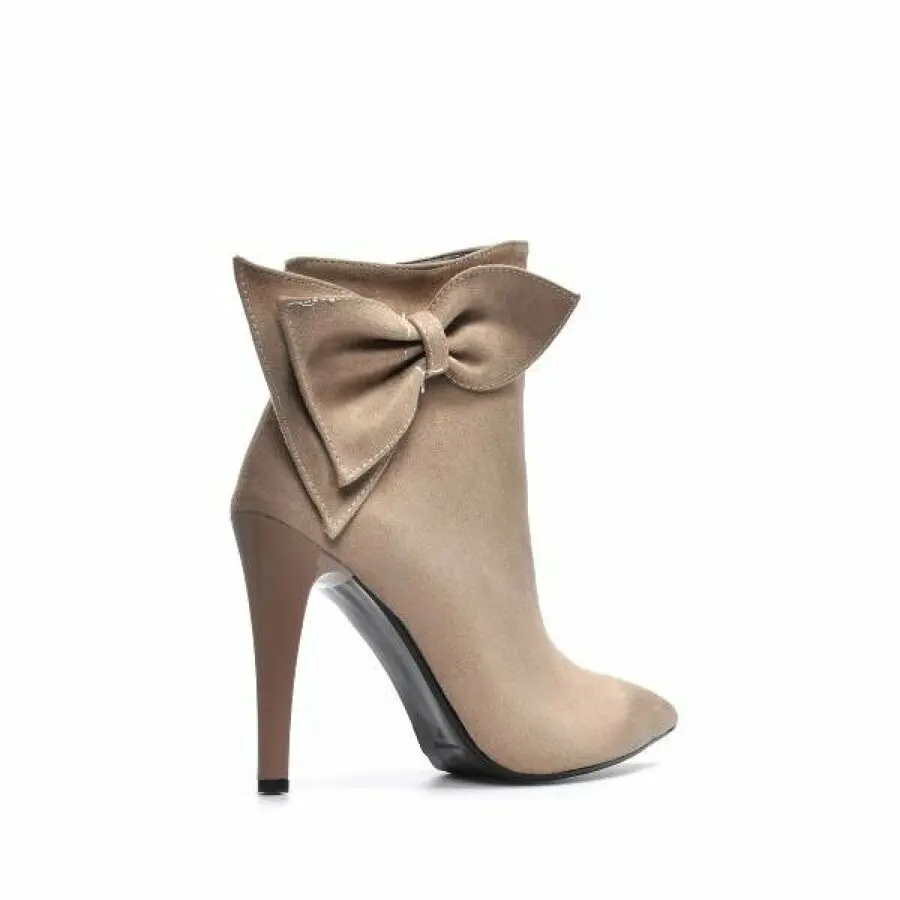 

Women Boots Mink Shoes Women Mink-Suede Boots Vzn19-118K