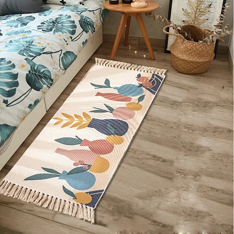 Новинка 2020 домашний гобелен с кисточками коврики для прикроватной тумбы пледы