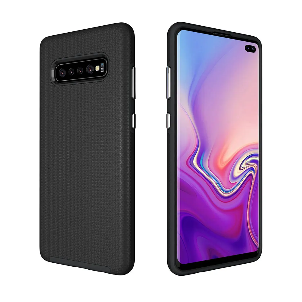 Чехол для samsung Galaxy S10 Plus 5g Note 10 9 8 S9 S8 S10e Armor TPU+ PC двухслойный противоударный прочный нескользящий чехол для телефона