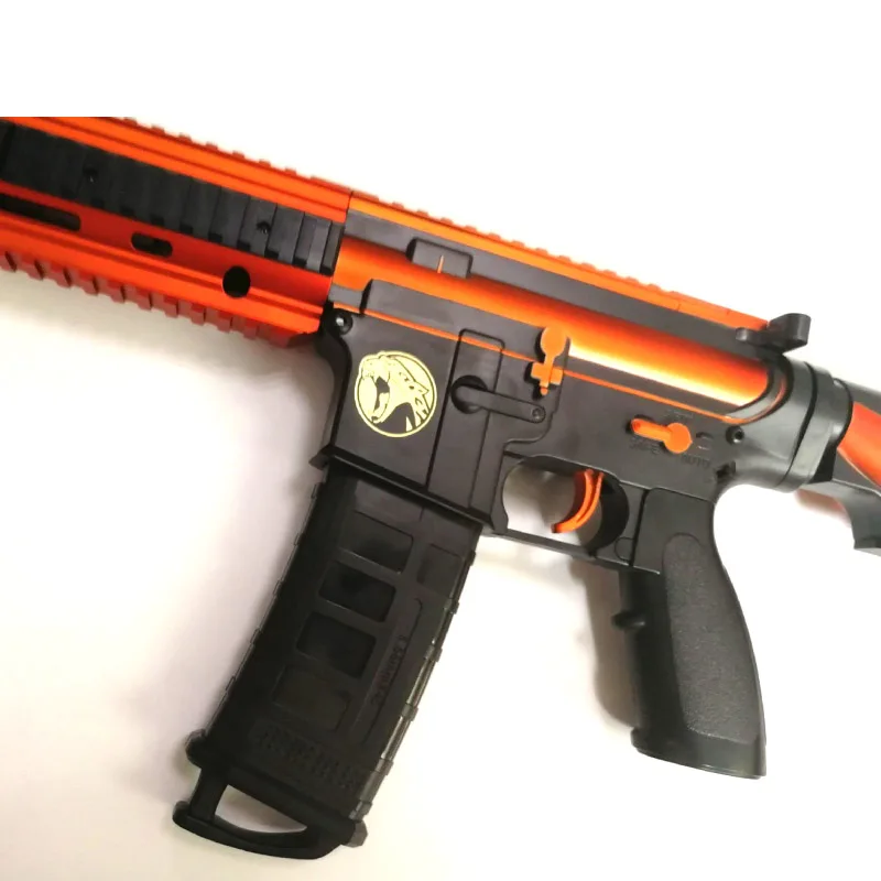 Электрическая штурмовая АВТОМАТИЧЕСКАЯ ВИНТОВКА M416 игрушечный пистолет 98 см водяная пуля стрельба игрушки для мальчиков воздушные мягкие снайперские оружия оружие страйкбол воздушные пистолеты
