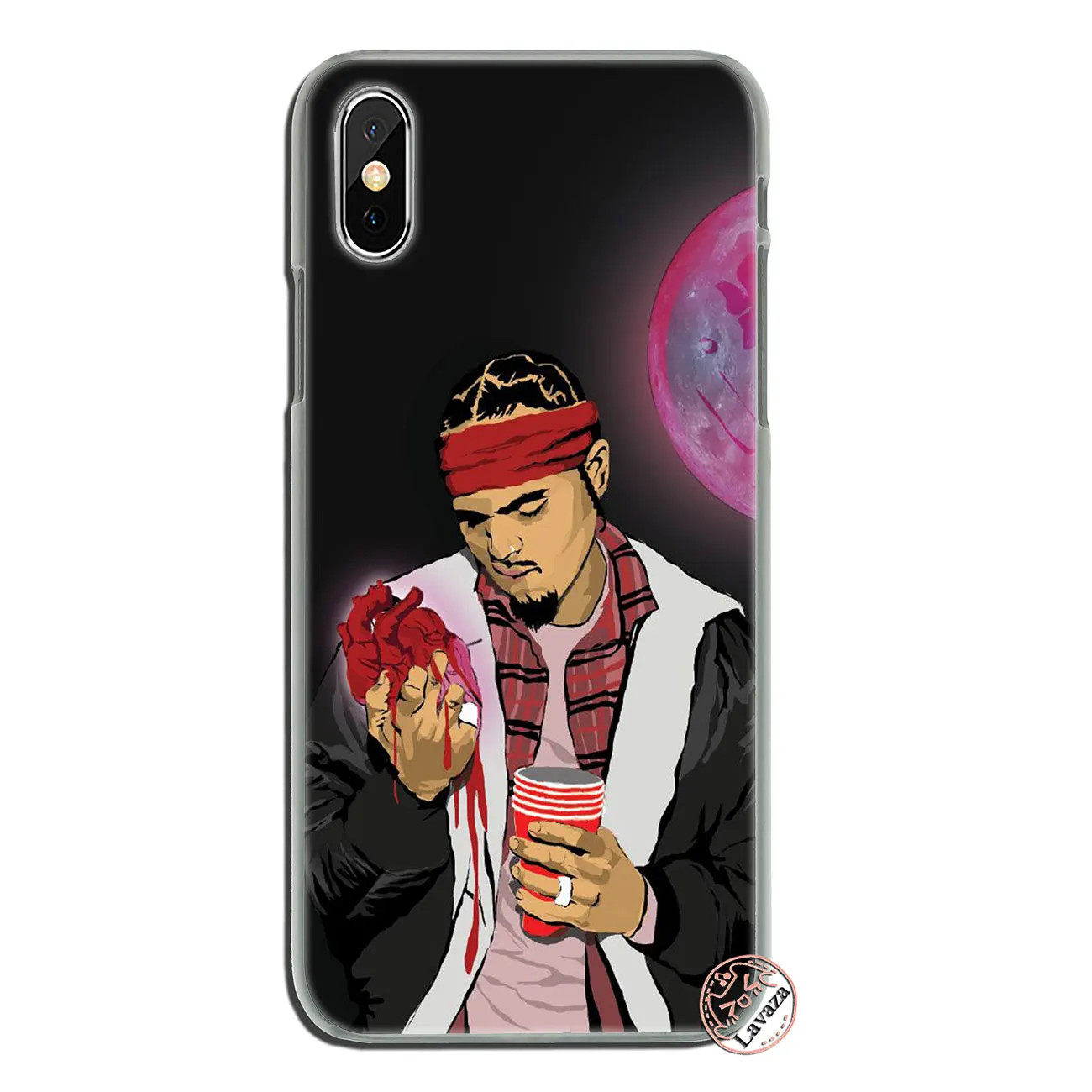2 Жесткий чехол Lavaza Chris коричневый для iPhone XR X XS 11 Pro Max 10 7 8 6S 5 5S SE 4 4s - Цвет: 2