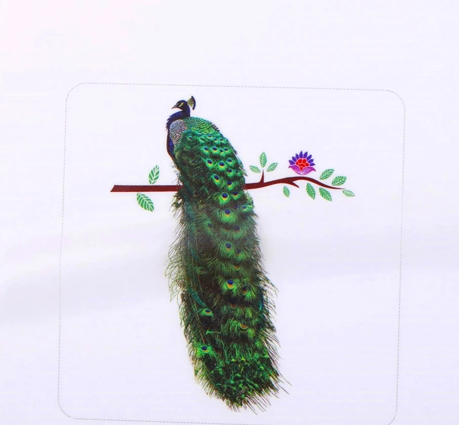 2020 3d наклейки на стены Павлин ветке перья стену домашний декор художественная