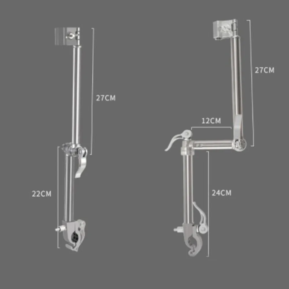 

Cycle Bicycle Umberlla Holder For Pram Bike Wheelchair Aluminum Alloy Umbrella Walker Mount Stand Bracket Universal Adjustable