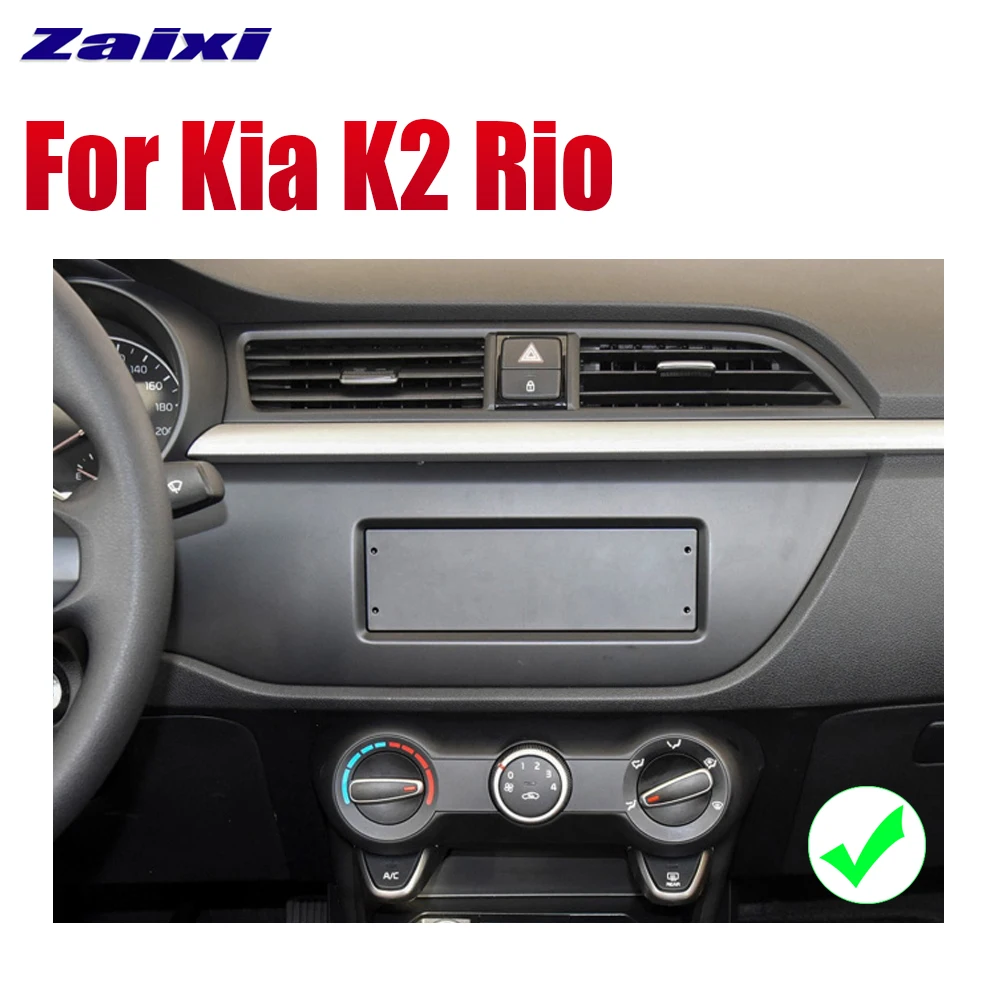 ZaiXi Авто плеер GPS навигация для Kia K2 RIO 2017 ~ 2018 автомобильный Android мультимедийная