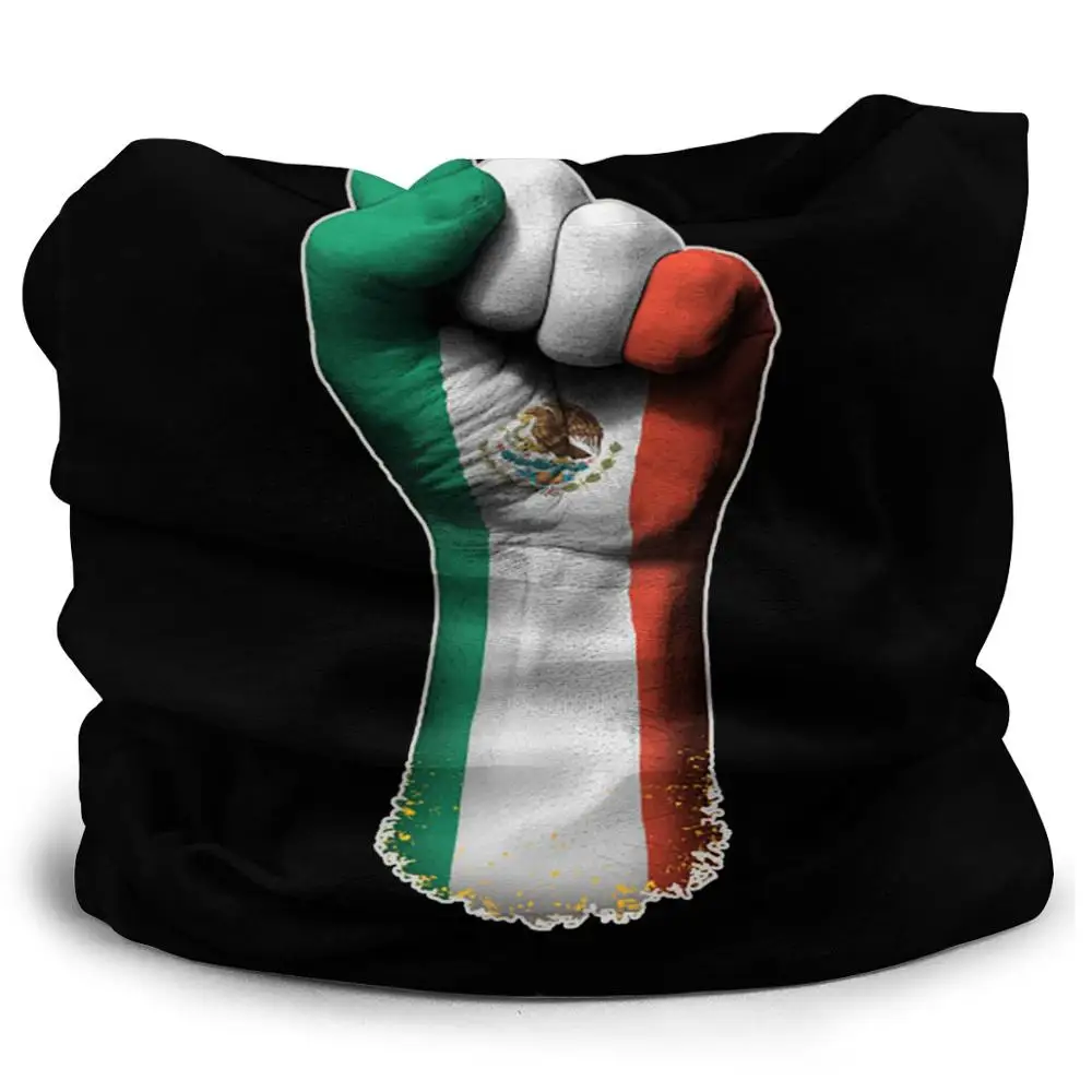 Флаг Мексики на приподнятом Кулаке Гарри банданы шарф сделай сам повязка голову