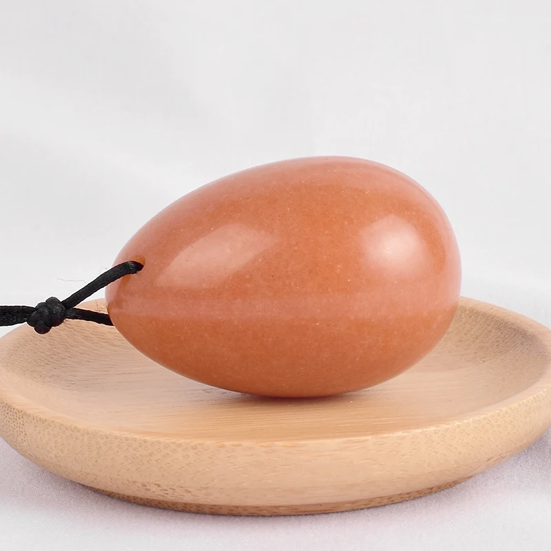 Восстановление после рождения Просверленный Природный Красный Авантюрин Yoni