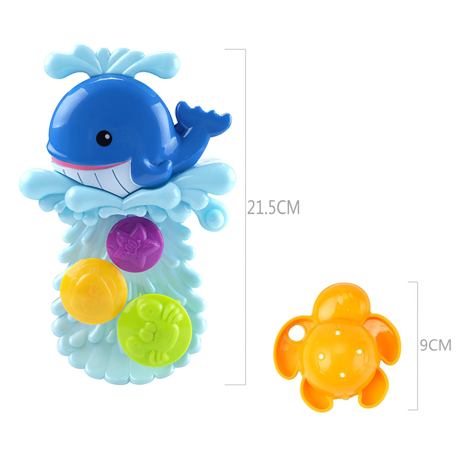 

Baby Frog Whale Bath Toys Fun Baby Water Spray Toy Cute Water Spray Toy Shower Bathtub Infant Safe Water Bathing Swimming Toys