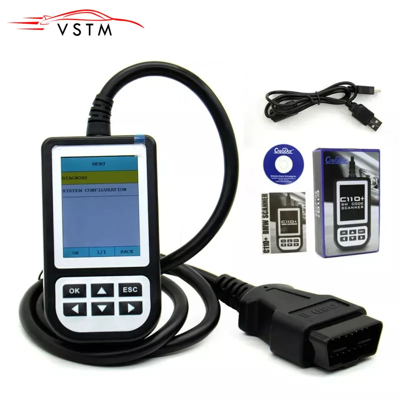 Считыватель кодов V6.0 для BMW Creator C110 + сканер OBD2 диагностики| |