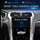 Мультимедийный экран 12,1 дюйма в стиле Tesla, Android 10, для Ford Mondeo Fusion, автомагнитола, Dvd-плеер, GPS-навигация, стерео, 4G 2013 +