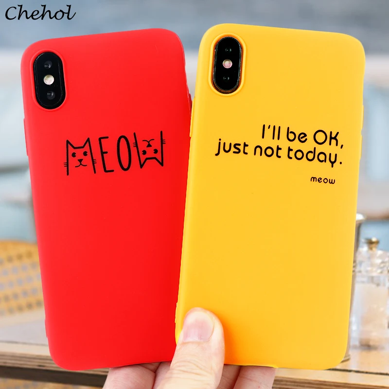 Модные чехлы для мобильных телефонов iPhone X XS MAX XR 8 7 6 S Plus мягкие силиконовые