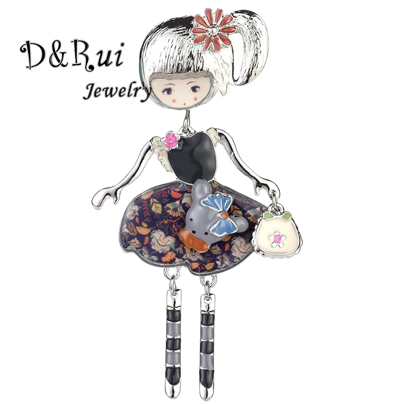 Женская Винтажная брошь серебряного цвета Большая Элегантная Брошь значок для