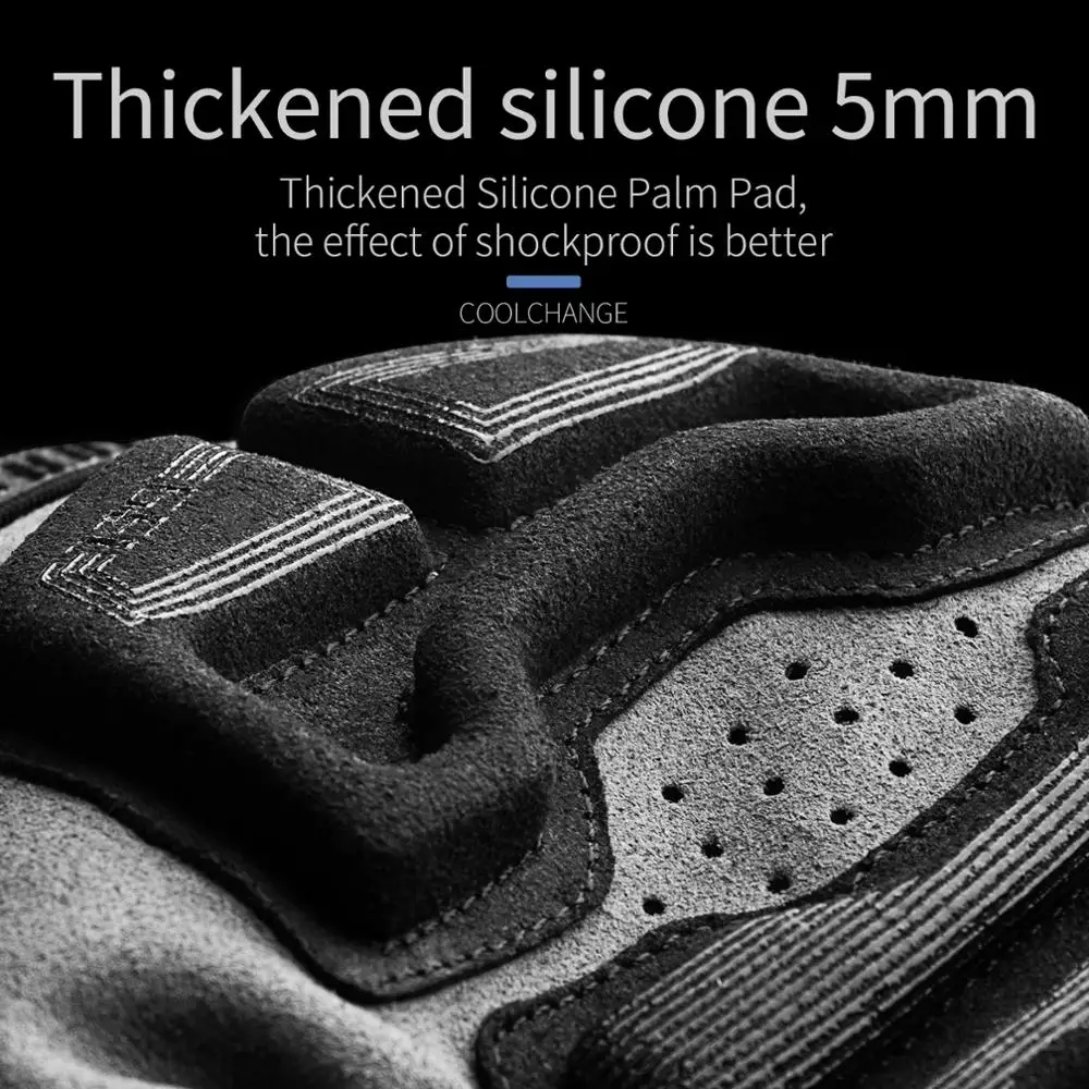 Coolchange Cycling Gloves Full Finger Touch Screen Bicycle Shockproof GEL Gloves MTB Bike Gloves перчатки Outdoor Bicycle Gloves