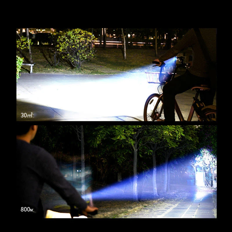 

Night Riding Flash Light Powerful Front Road Bike Headlight Bycicle Lights for Kit LED Accessories Cycling Rear Bicycle Lighting