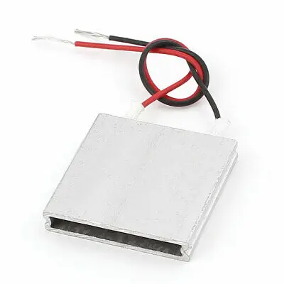 

Aluminum PTC Heater Thermostat Constant Temperature 30x30x6mm 12V 230C