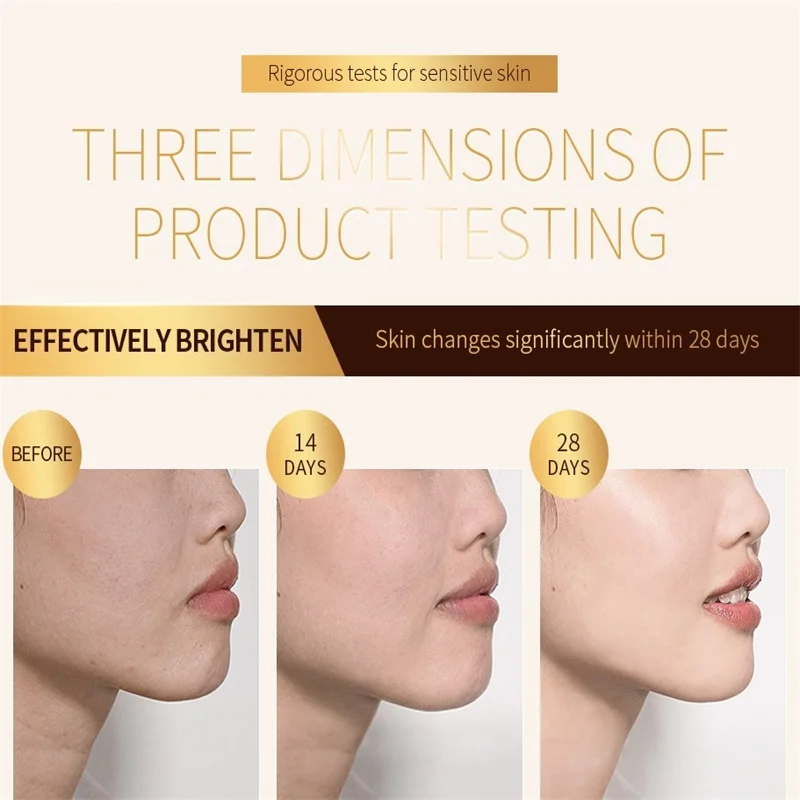 24K GOLD лицо улитки Сыворотки шелковые Коллагена анти-старения отбеливающий