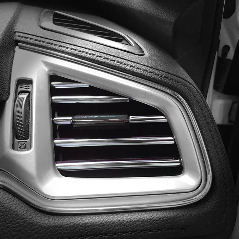 

10Pcs Universal U Shape Car Air Conditioner Outlet Trim Strip Grille Decoration