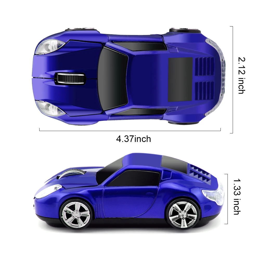 CHYI Wireless Optical Car Mouse Ergonomic 1600 DPI Coupe Racing Automobile Sportscar Mice 2.4Ghz Sem Fio Rato Roadster Super Car|mouse