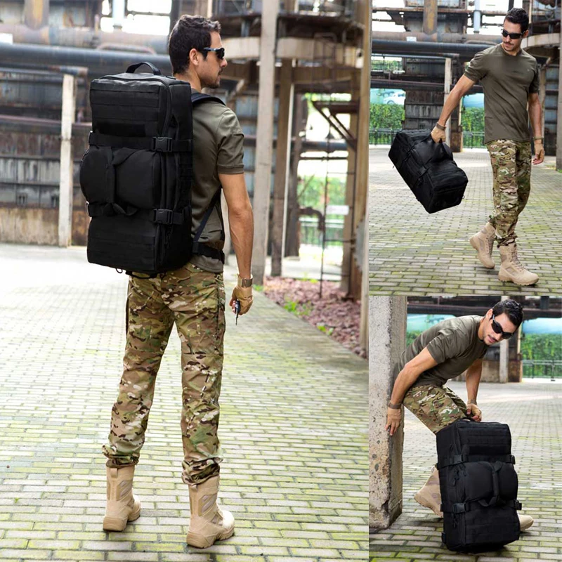 Протектор Плюс 60л нейлоновая тактическая армейская сумка Военная походная