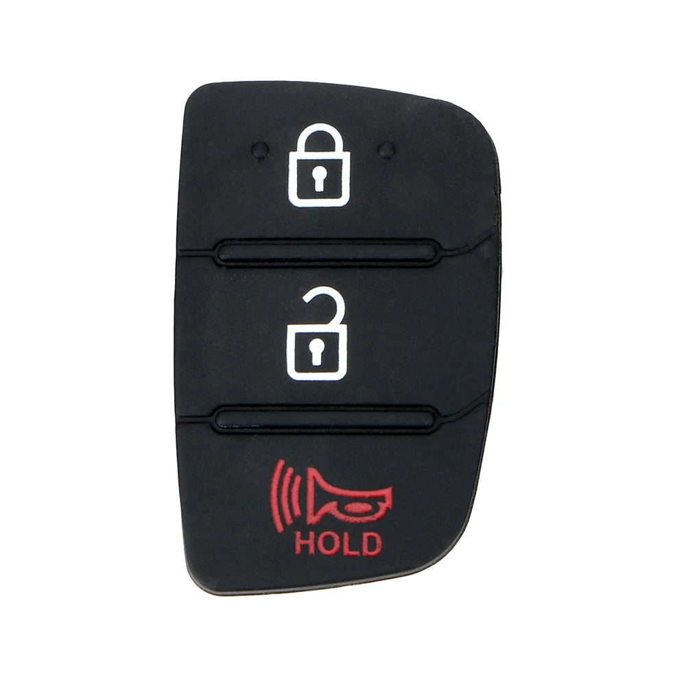 LEEPEE автомобильный чехол для ключей 3/4 кнопки дистанционный резиновый кнопочный