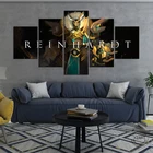 Постер Overwatch Reinhardt с играми, декор для видеоигр, без рамы